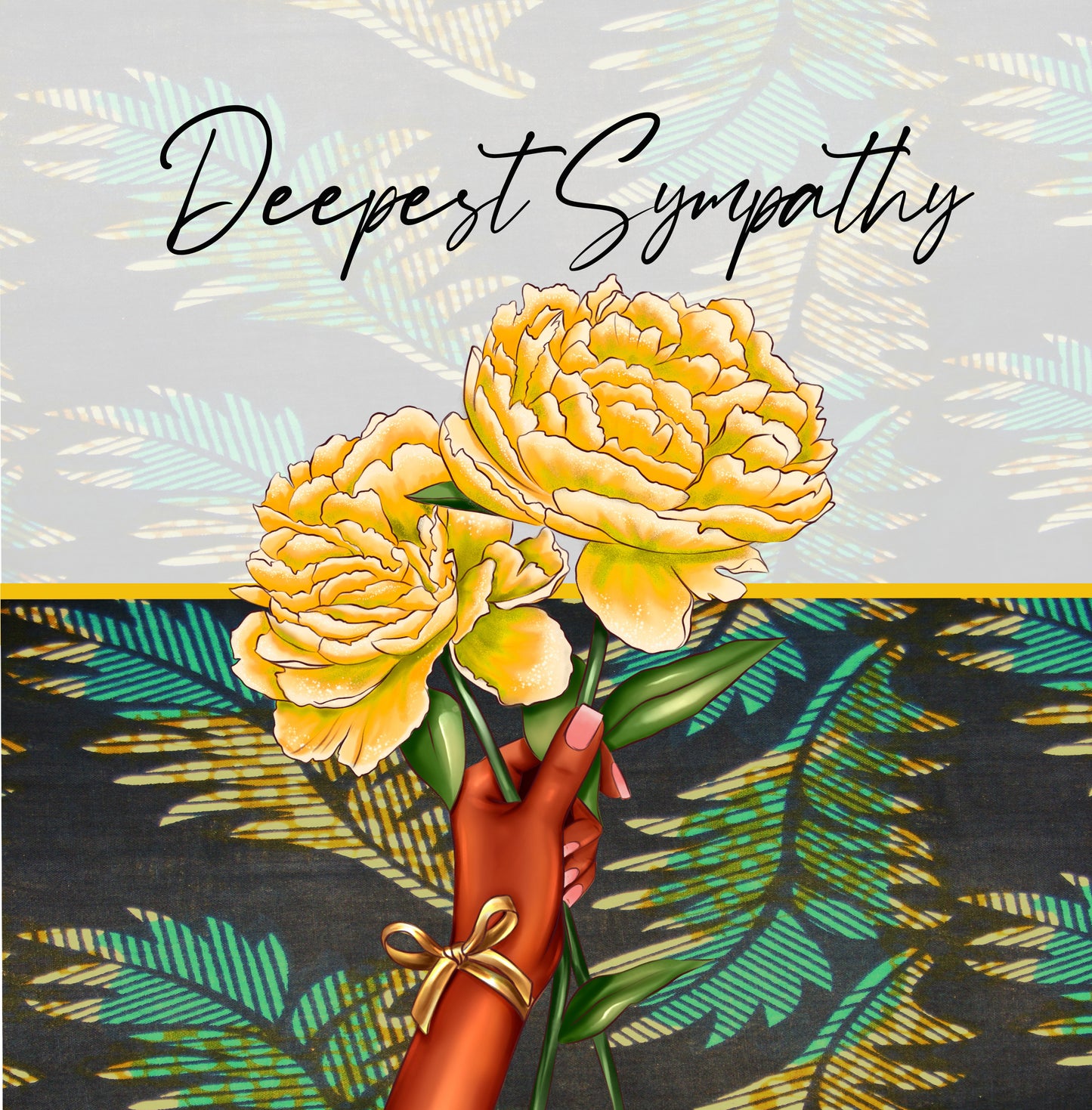 924 Deepest Sympathy Yellow