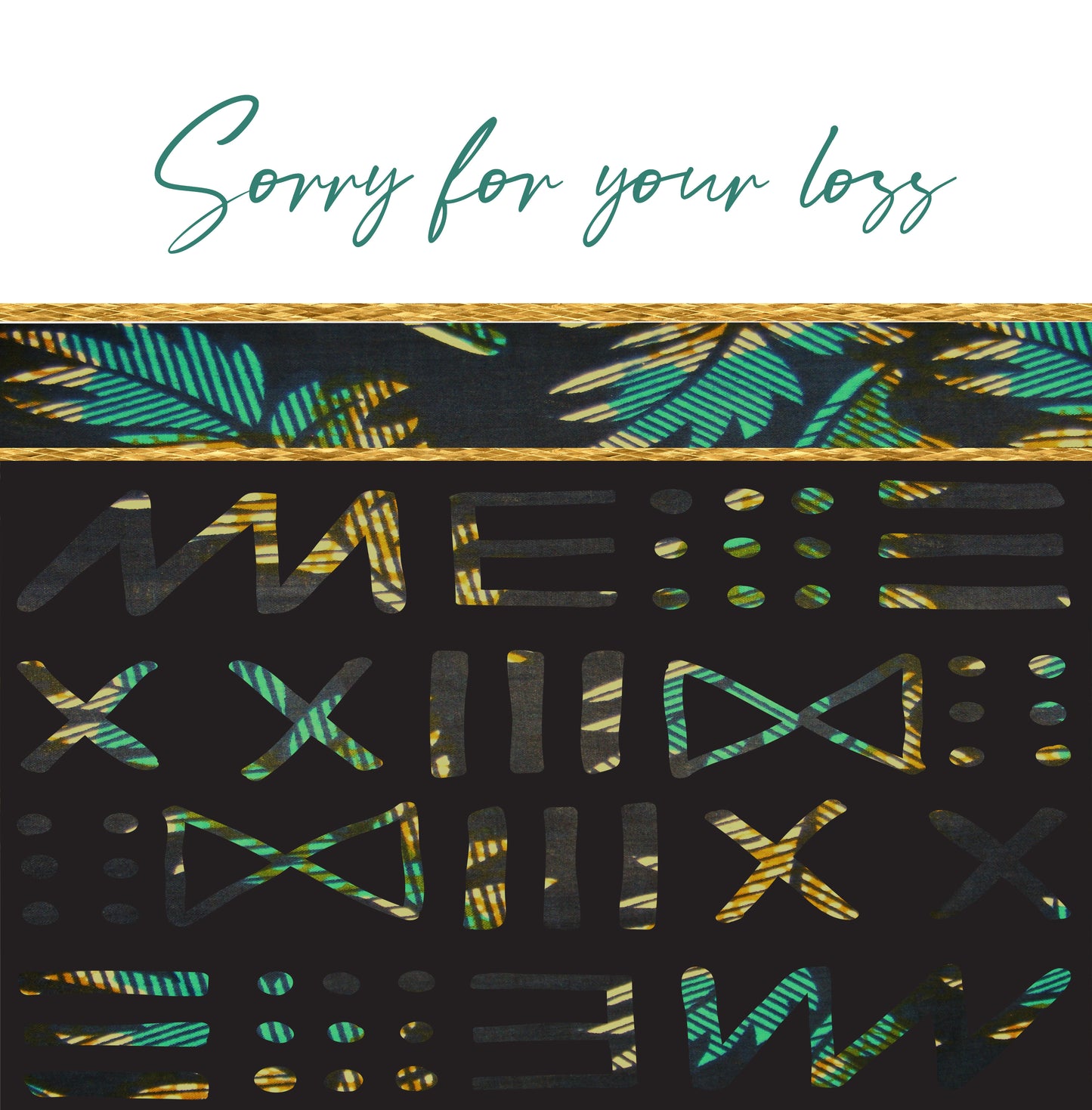 927 Gold Sincere Condolences