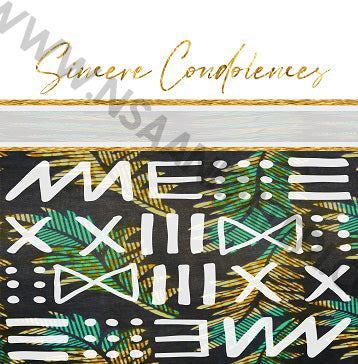 928 Sincere Condolences