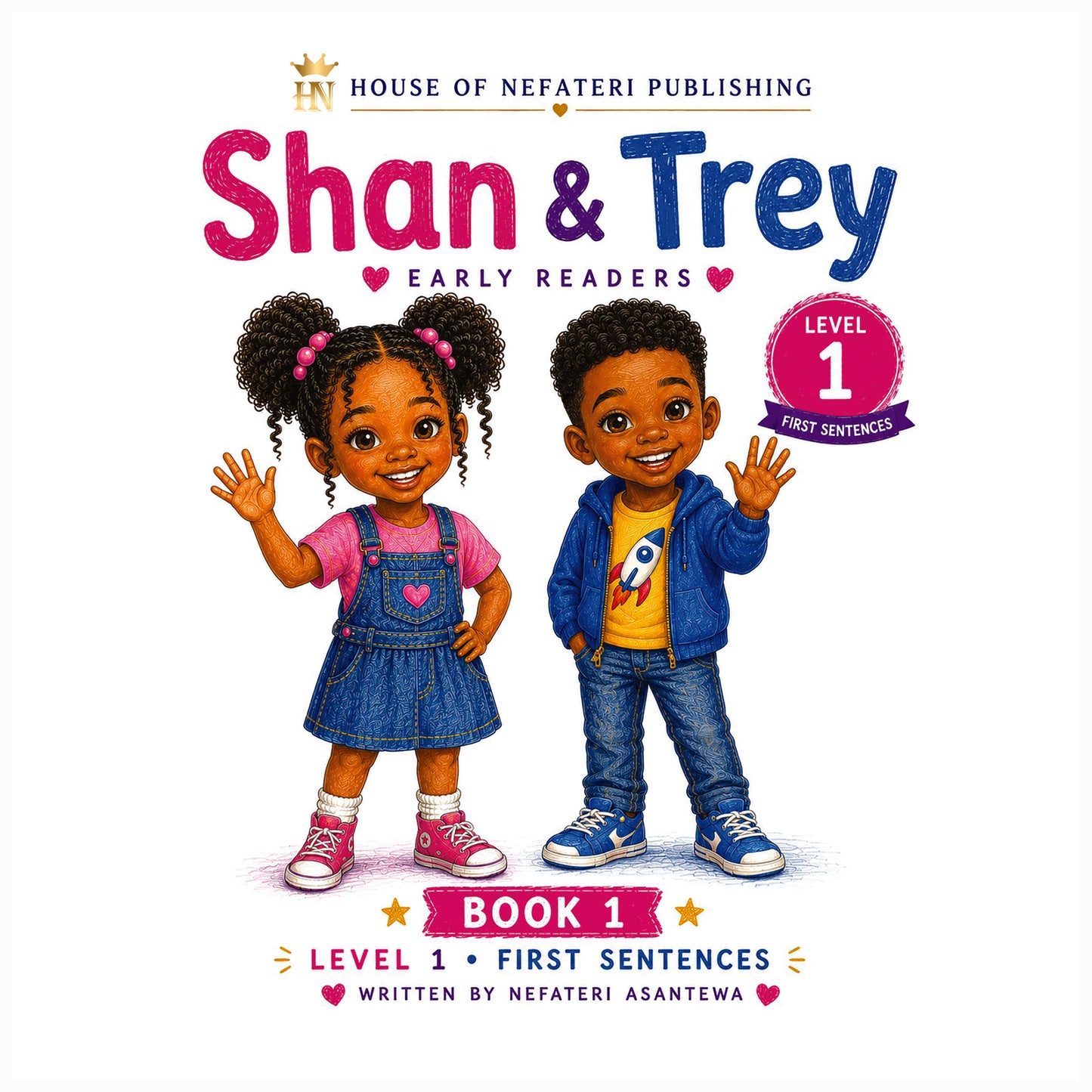 Shan & Trey Book 1 - Learn to Read