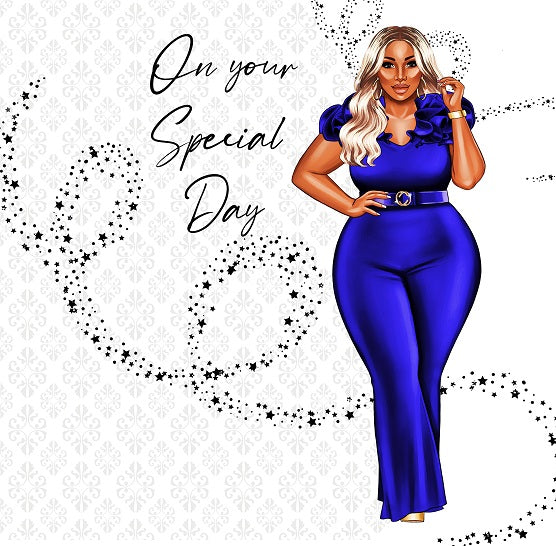 0000 Curvy Lady Bundle (Pack of 4 Cards)