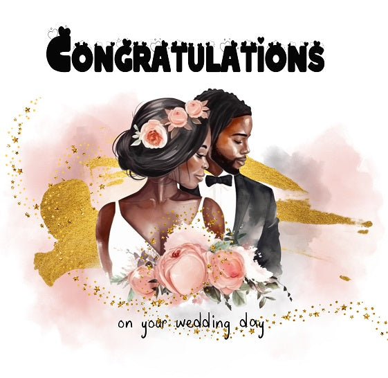 1102 Congratulations Wedding Day