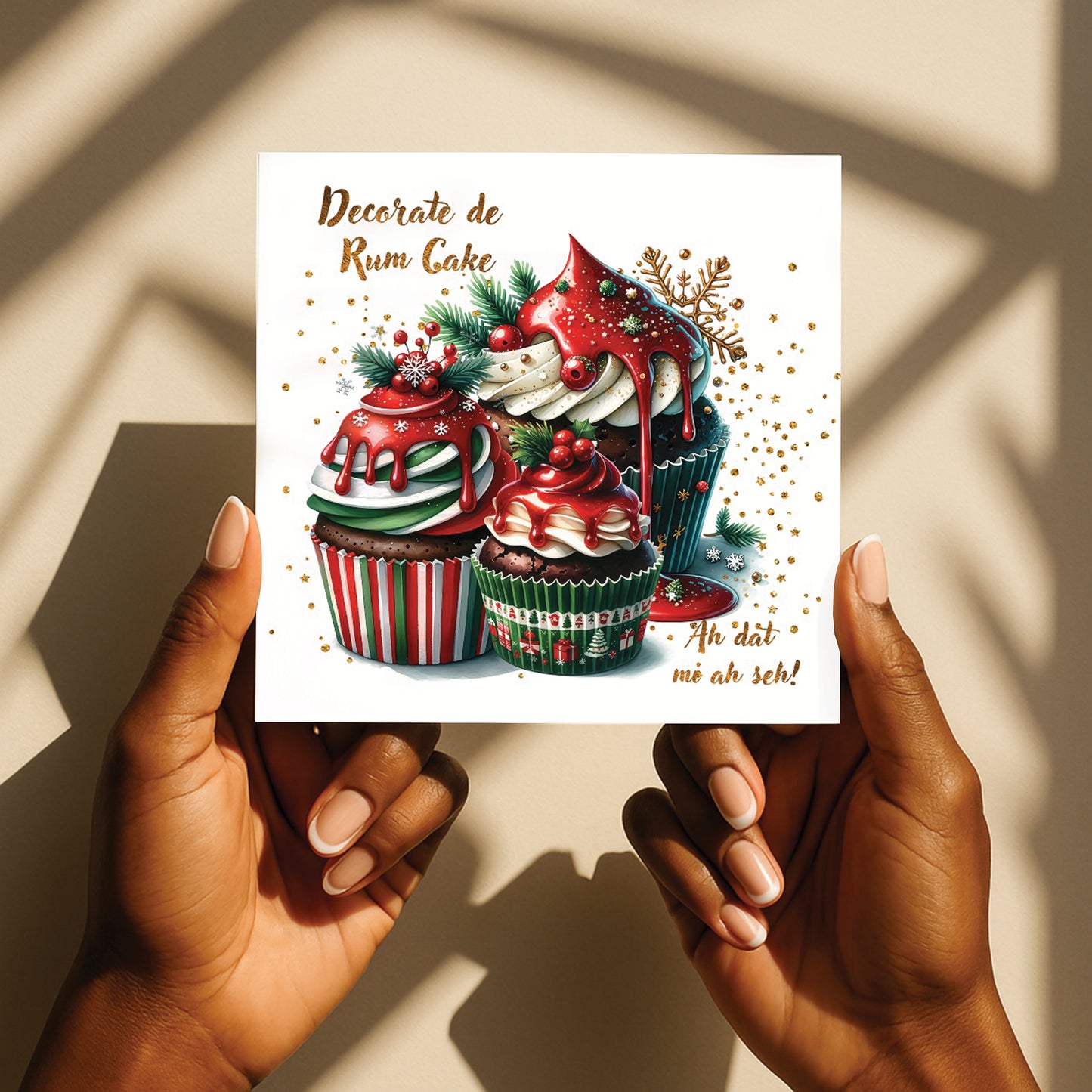 1243 Decorate De Rum Cake