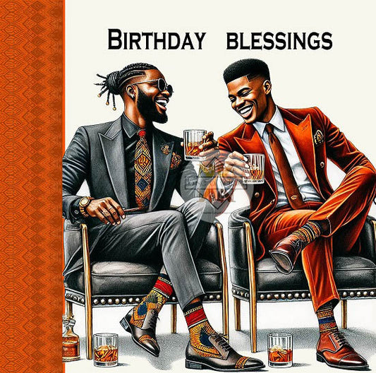 1283 Brothahood Orange & Grey