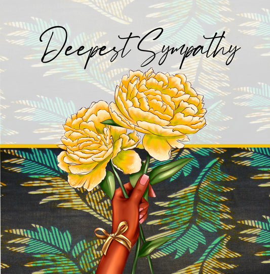 924 Deepest Sympathy Yellow