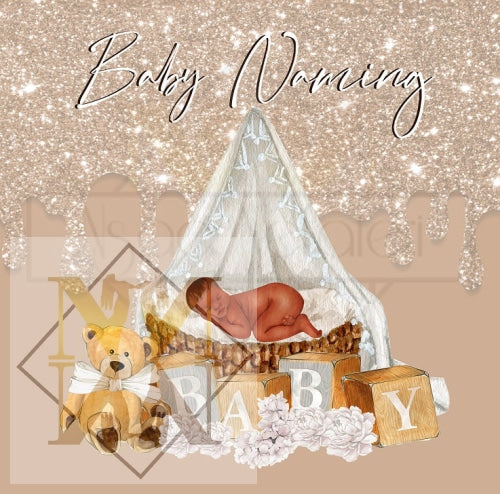 1010 Baby Naming Celebration Card