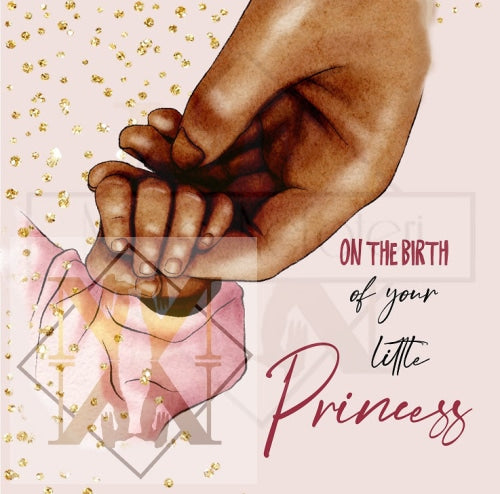 1016 Little Princess Celebration Card
