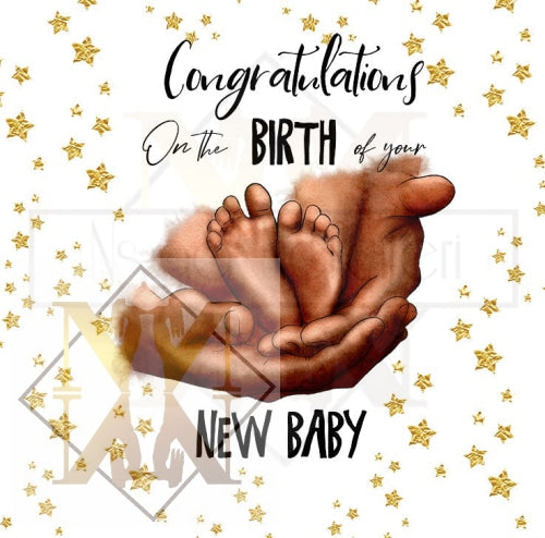 1017 New Baby Celebration Card
