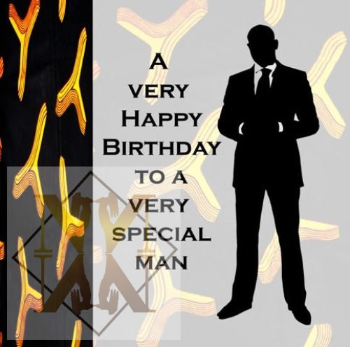 584 Special Man Celebration Card