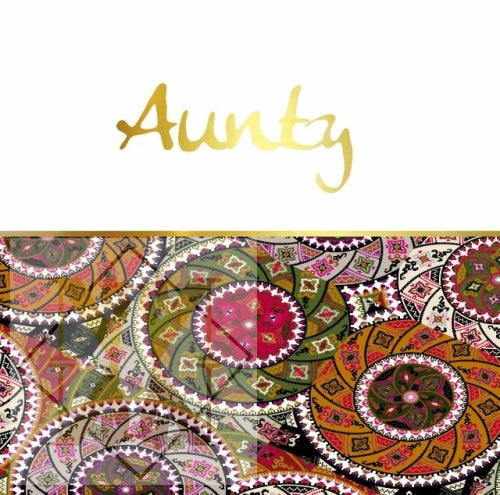 680 Aunty Celebration Card