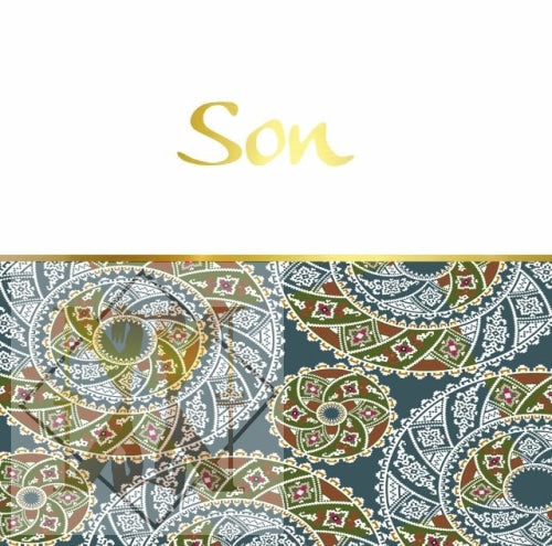 685 Son Celebration Card
