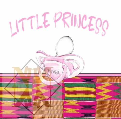 719 Little Princess P Celebration Card