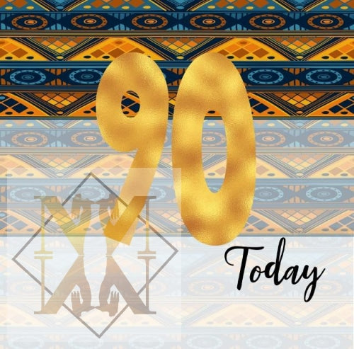 770 90 Today Celebration Card