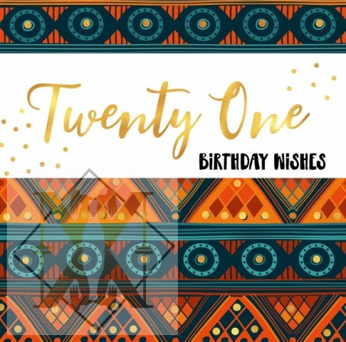 776 Twenty One Celebration Card