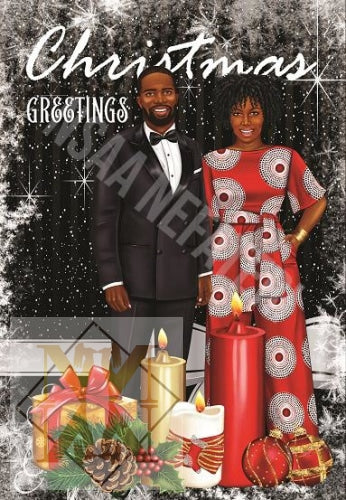 884 Christmas Greetings Card