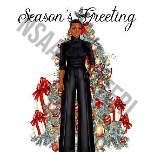 898 Seasons Greetings Christmas Card