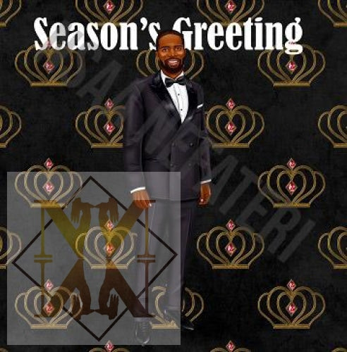 903 Seasons Greetings Christmas Card