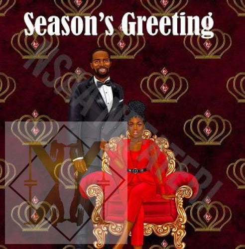 906 Seasons Greetings Christmas Card