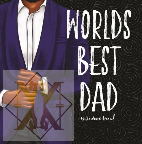 949 Worlds Best Dad Celebration Card