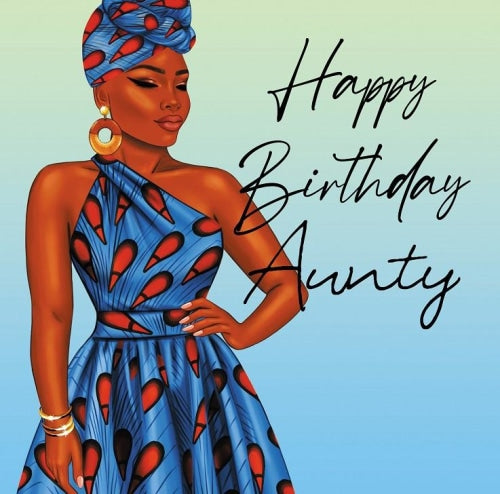 952 Beautiful Aunty Birthday Card