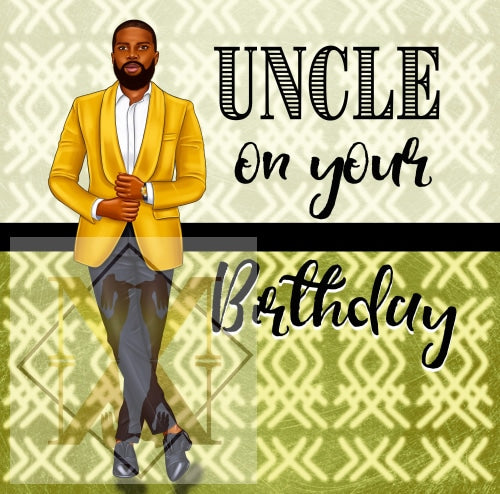 961 Uncle Birthday Card