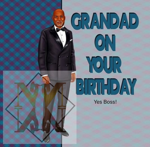 971 Yes Grandad Birthday Card