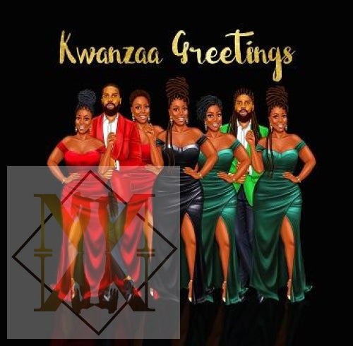 995 Kwanzaa Greetings Celebration Card